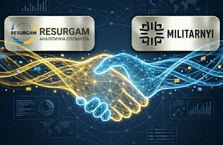 Militarnyi та Міжнародна аналітично-інформаційна спільнота Resurgam уклали угоду про партнерство.  Цьому передувало тривале налагодження контактів і співпраці. Зокрема, партнери підготували численні спільні аналітичні матеріали та запустили спільний подкаст.  Militarnyi та Resurgam спільно декларують необхідність розвитку якісної аналітики, незалежної журналістики та відповідального публічного дискурсу.